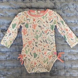 Ruffle butts swimsuit dessert blossom - 12-18 months - one piece